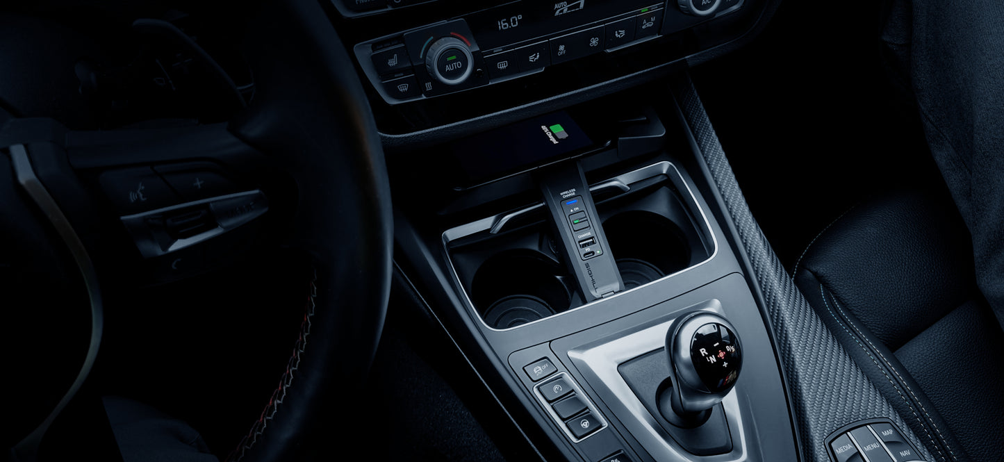 DOCK M4CS Wireless Charger Custom Vehicle Unit