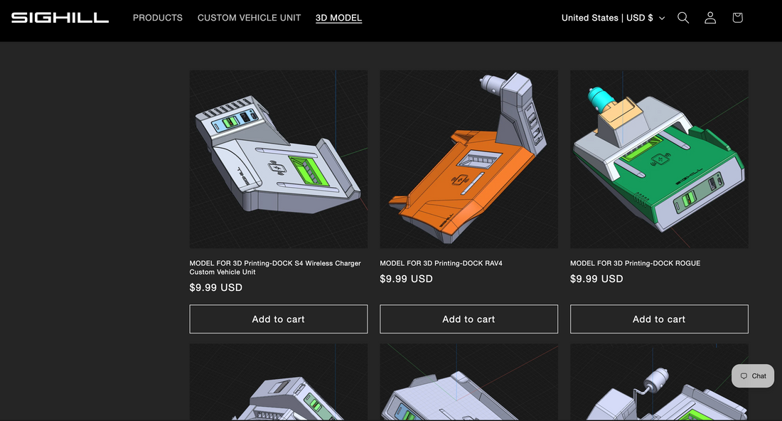 “SIGHILL 3D Models – Now Available to Everyone