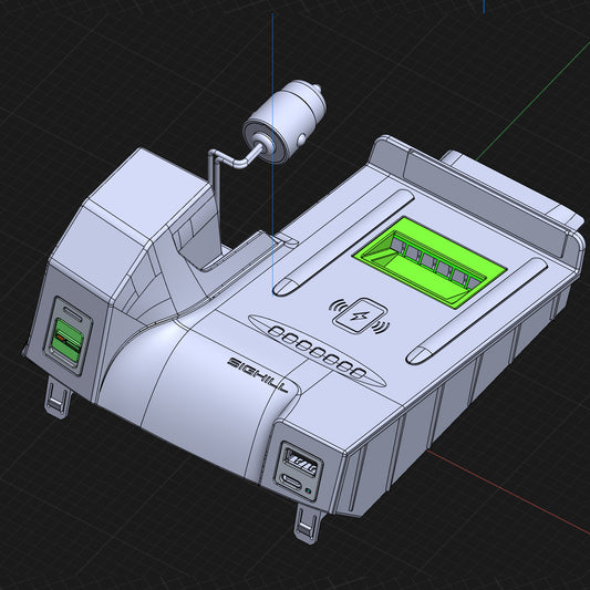 MODEL FOR 3D Printing-DOCK ACCORD 10