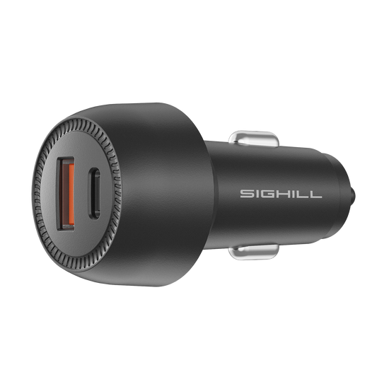 Dual Car Charger with 48W