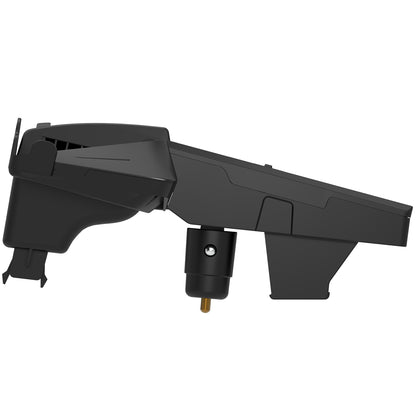 SIGHILL DOCK M2-F wireless charger custom vehicle unit mounted in a car dashboard, featuring sleek design and charging port.